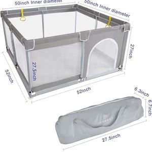 EUC Yobest Toddle/Baby Playpen